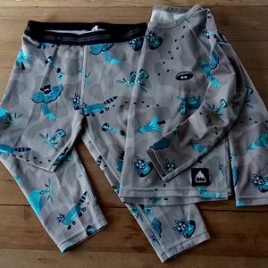 Burton kids light weight base layer